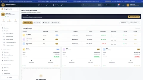 Client Portal - Accounts Overview